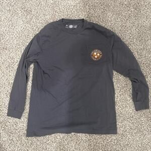 Grey long sleeve shirt with orange Volunteer Traditions Tennessee Volunteers